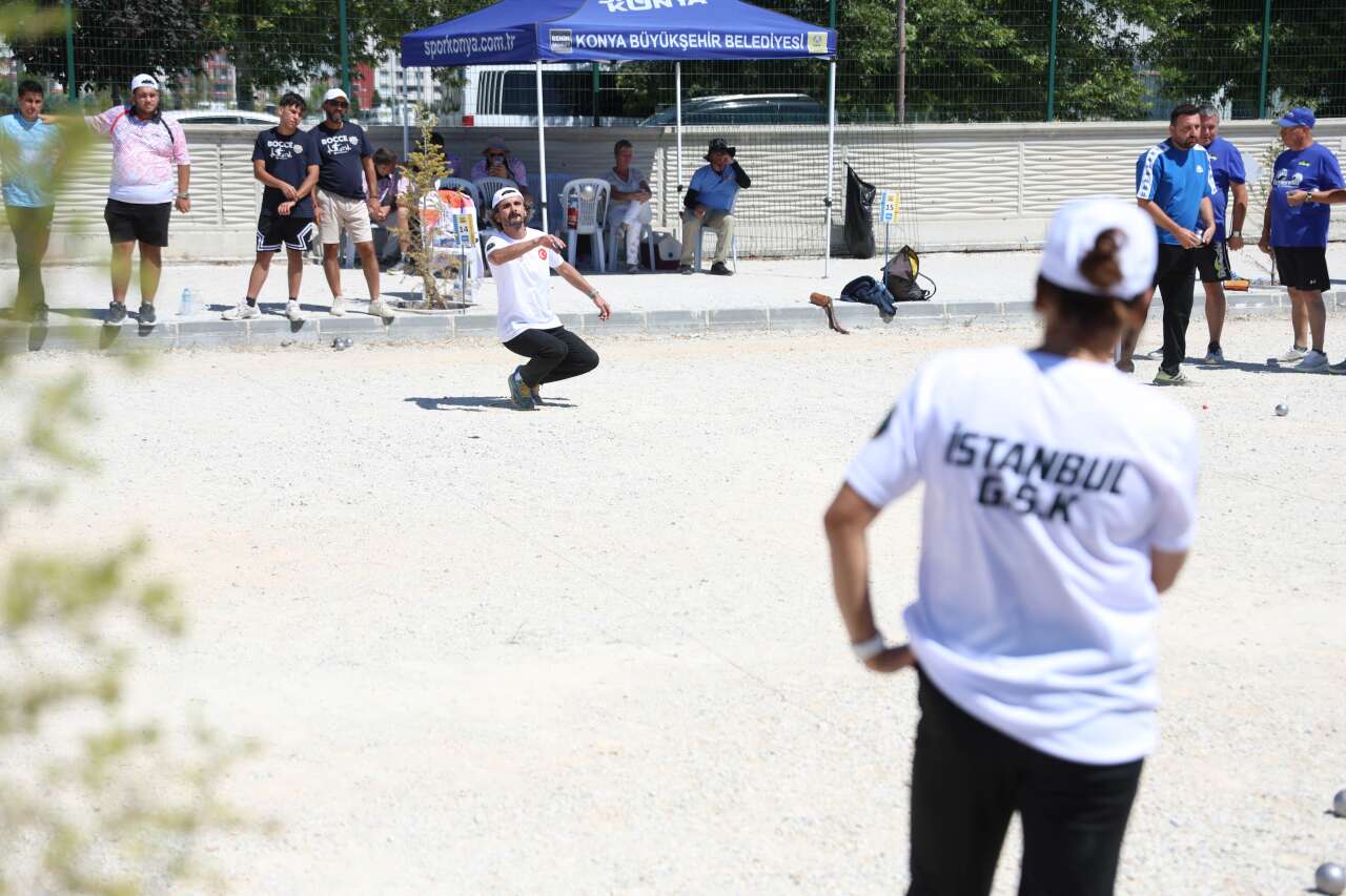 Konya'da 3. Uluslararası Bocce Turnuvası başladı 8